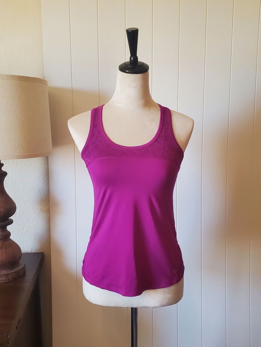 Purple Racerback Tank Top